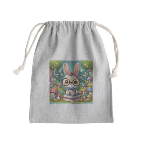 ウサギのアマリリス Mini Drawstring Bag