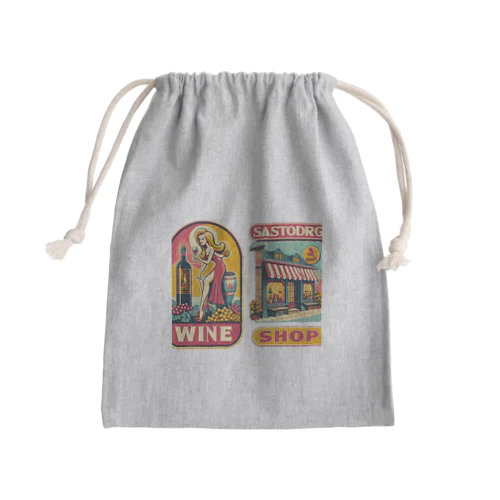 Classic Vino Mini Drawstring Bag