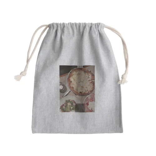 美味しいご飯をパシャリ1 Mini Drawstring Bag