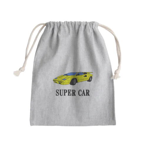 スーパーカー１１ Mini Drawstring Bag