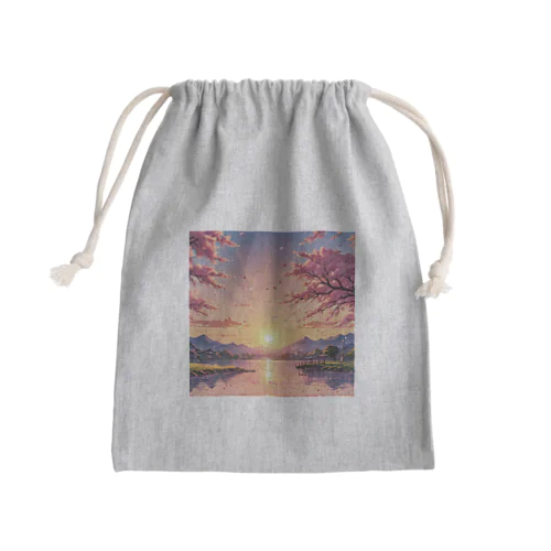 桜の季節2 Mini Drawstring Bag