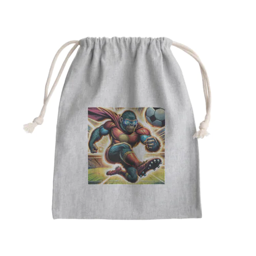 『ゴールを狙うヒーローGOSHI - ゴリラのサッカーレジェンド』グッズコレクション Mini Drawstring Bag