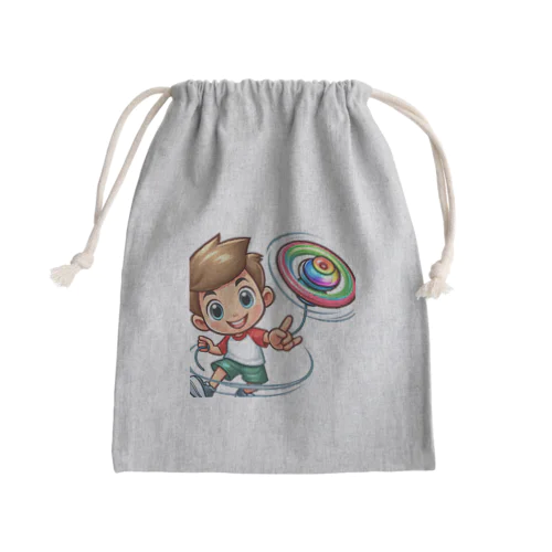 元気くん Mini Drawstring Bag