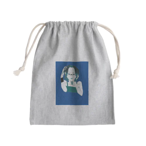 病女 Mini Drawstring Bag