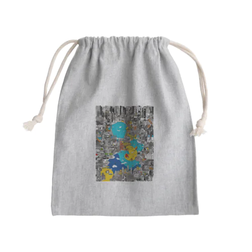 アートの不思議 Mini Drawstring Bag