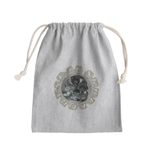 クリスタルスカル Mini Drawstring Bag