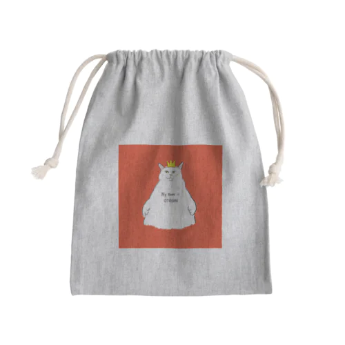 お父さん（ネコリパブリック）2 Mini Drawstring Bag