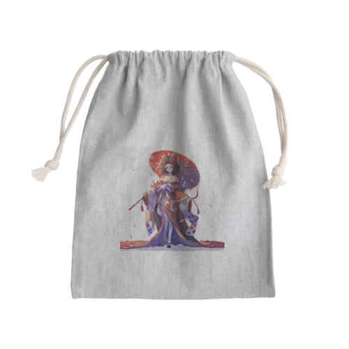 紅に咲く、絢爛たる宮廷の姫 Marsa 106 Mini Drawstring Bag