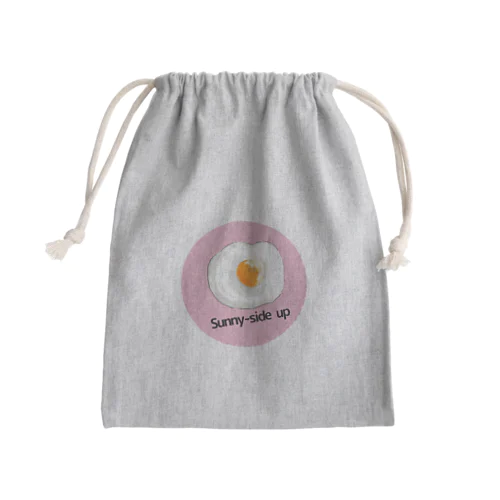 めだまやき🍴 Mini Drawstring Bag