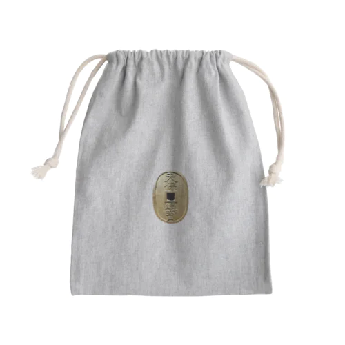 天保通宝 Mini Drawstring Bag