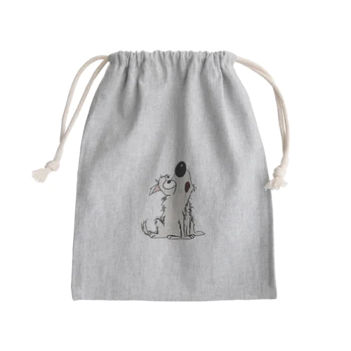 いっぬ Mini Drawstring Bag