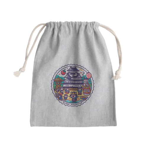 島根県 Mini Drawstring Bag