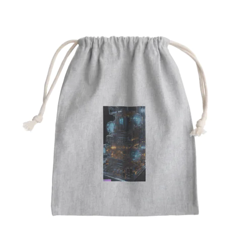 電子回路 Mini Drawstring Bag