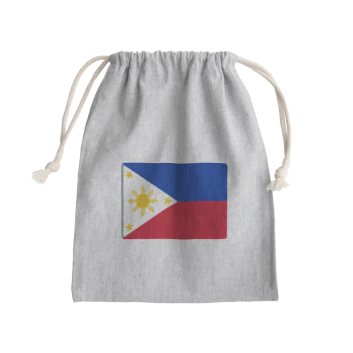 フィリピンの国旗 Mini Drawstring Bag