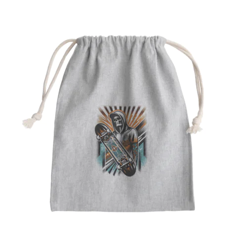 スケートリート Mini Drawstring Bag