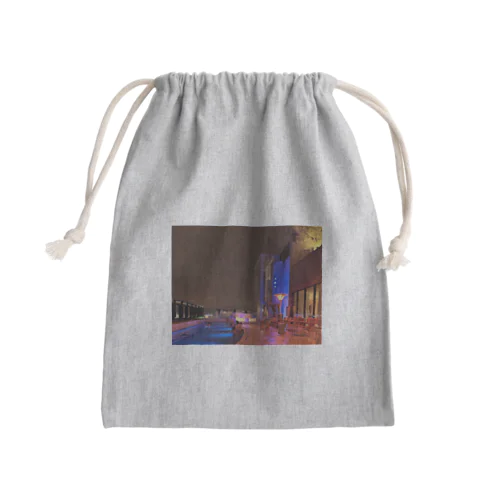 ナイトプール Mini Drawstring Bag