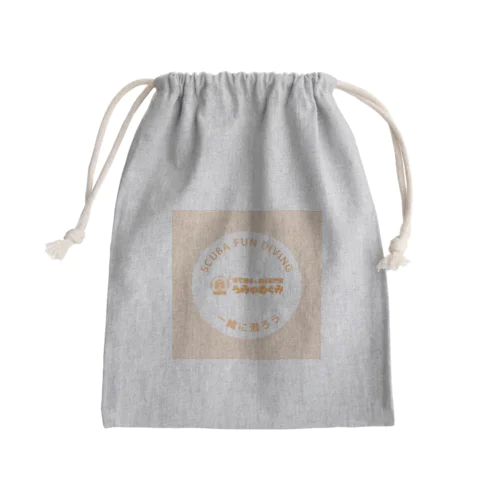 うみのめ巾着 Mini Drawstring Bag