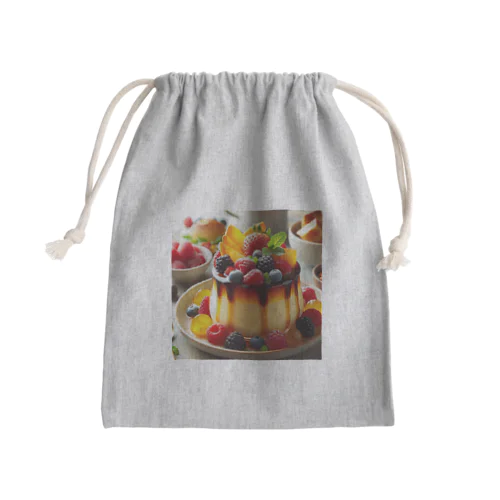 プリンアラモード Mini Drawstring Bag