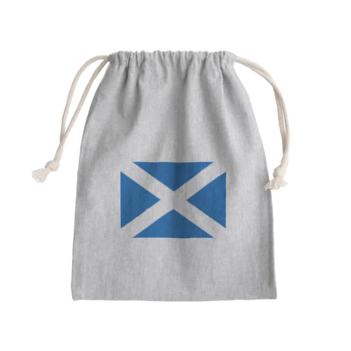 スコットランドの国旗 Mini Drawstring Bag