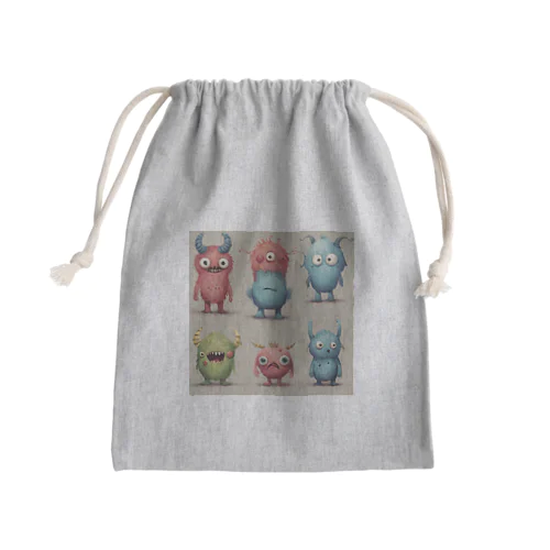 一緒に遊ぼう Mini Drawstring Bag