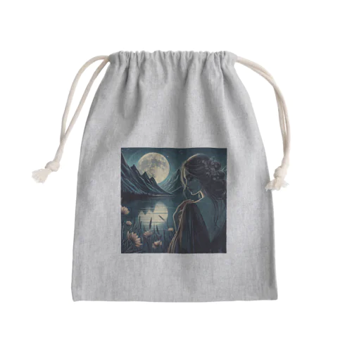 月夜の Mini Drawstring Bag