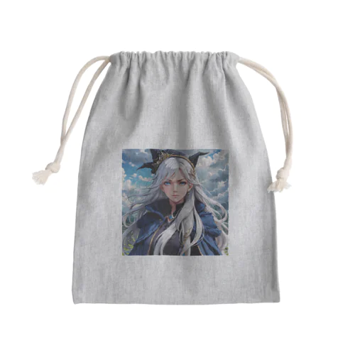 銀髪の魔女 Mini Drawstring Bag