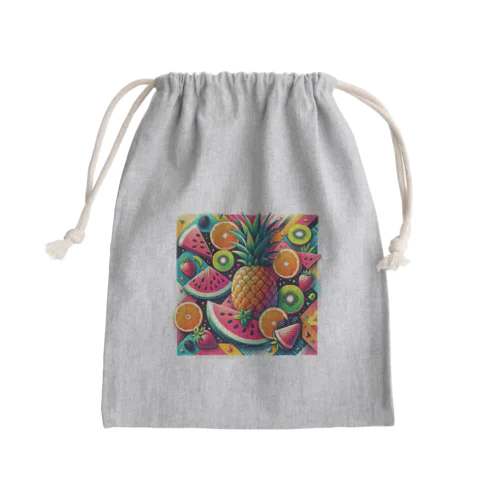 とろぴかる Mini Drawstring Bag