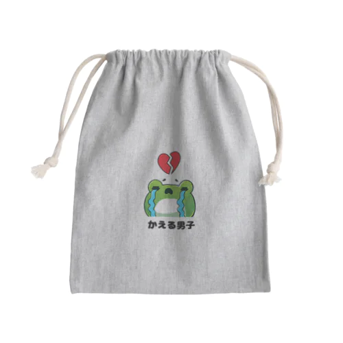 かえる化現象 Mini Drawstring Bag