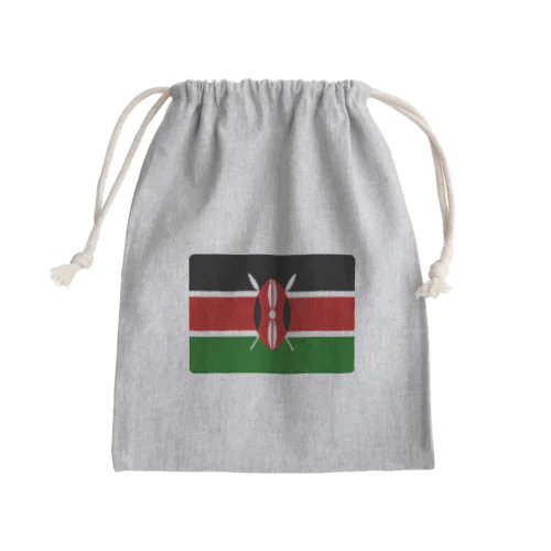 ケニアの国旗 きんちゃく