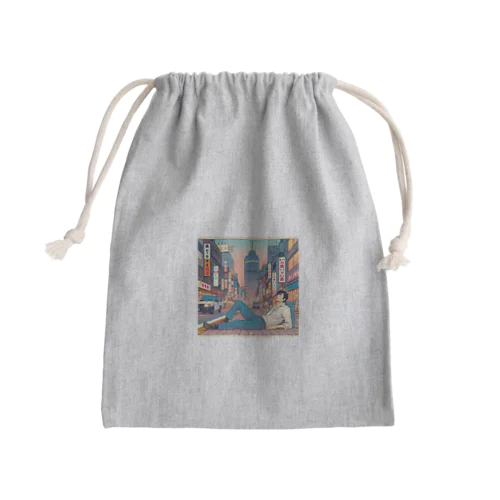 citypop Mini Drawstring Bag