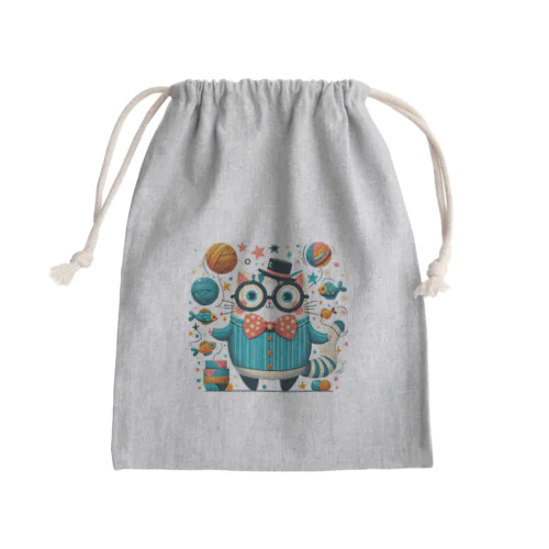 ぽりぽりん Mini Drawstring Bag