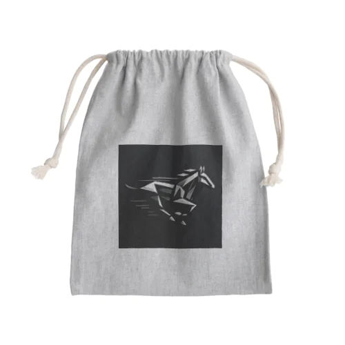 机上の空論 Mini Drawstring Bag