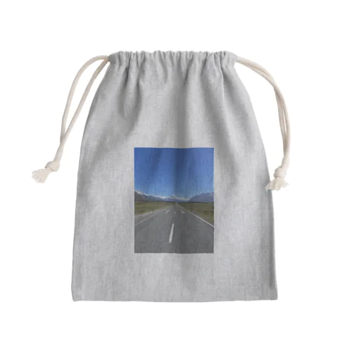 my way Mini Drawstring Bag