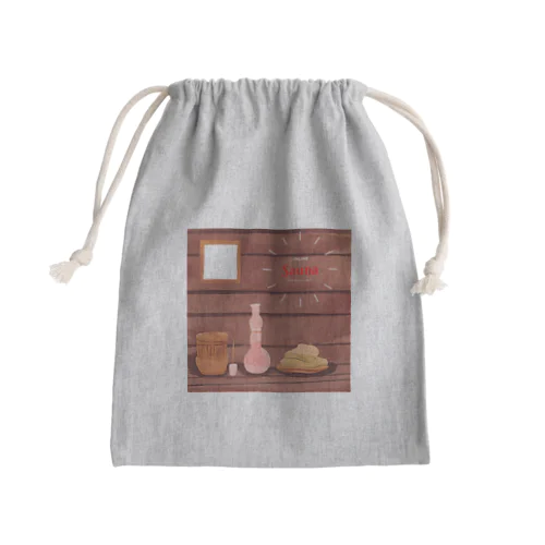 Attaka Sauna Mini Drawstring Bag