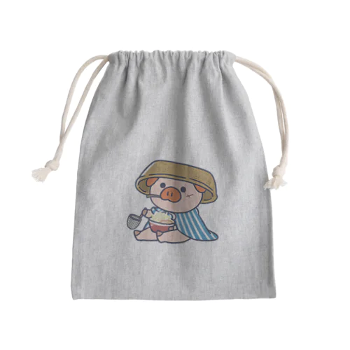 凩紋二郎 Mini Drawstring Bag