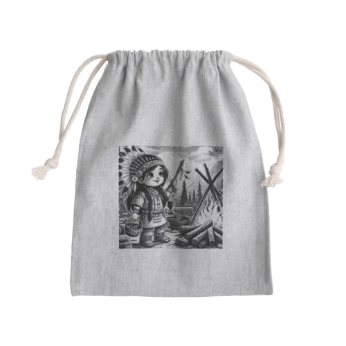 リトルアドラ Mini Drawstring Bag