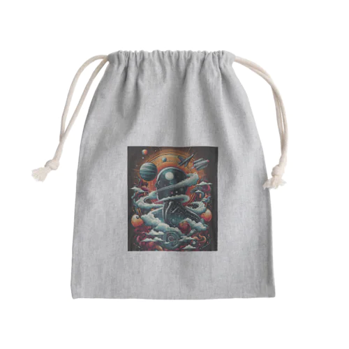 スペースモーキー Mini Drawstring Bag