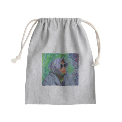 私のおばーちゃん Mini Drawstring Bag