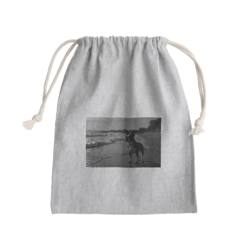 ボストンテリア Mini Drawstring Bag