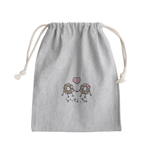 どーなっちゅ Mini Drawstring Bag