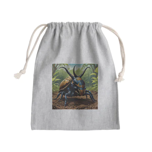 無敵の挑戦者 Mini Drawstring Bag