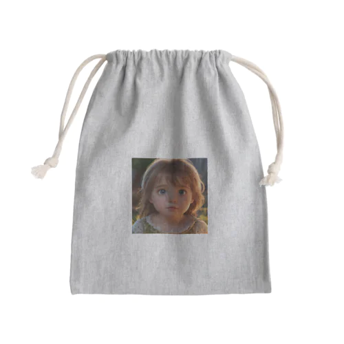 モロちゃん🎶 Mini Drawstring Bag