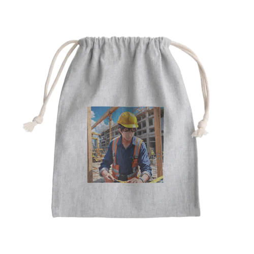 ゼネコンくん-2 Mini Drawstring Bag