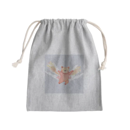 とぶくまくん Mini Drawstring Bag