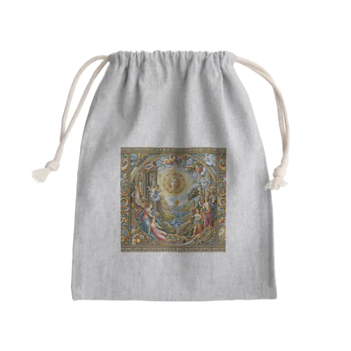 絵画をモチーフ Mini Drawstring Bag