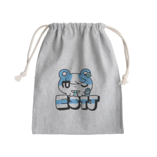 16性格タコちゃんず ESTJ Mini Drawstring Bag