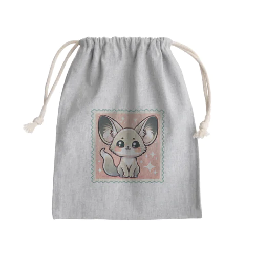 耳長フェネックちゃん21 Mini Drawstring Bag