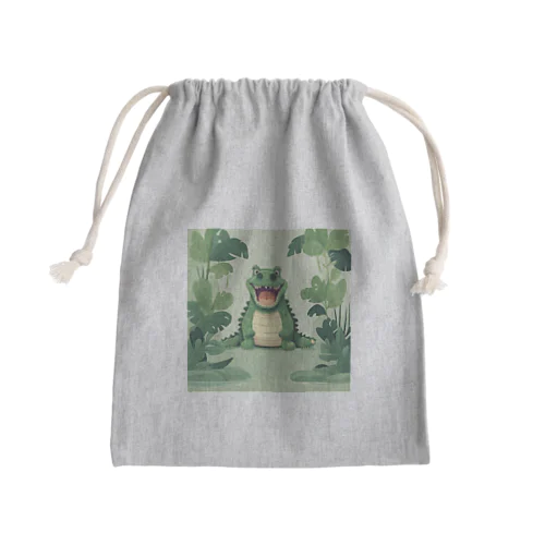 ワニワニ Mini Drawstring Bag