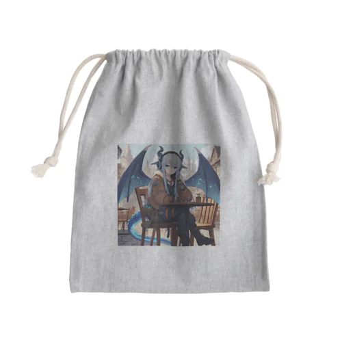 海のドラゴン（Sea Dragons） Mini Drawstring Bag