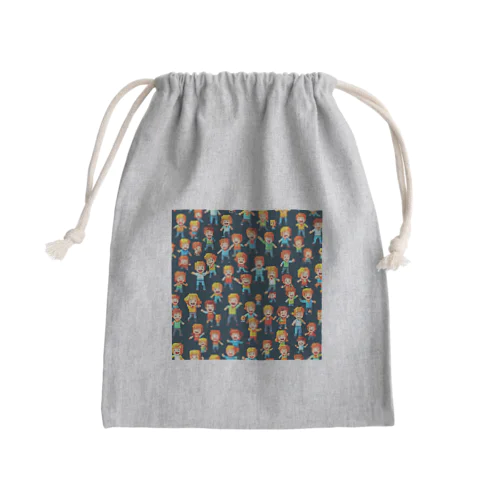 フレンズ Mini Drawstring Bag